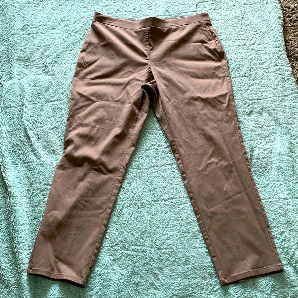 Style&co light brown XL pants